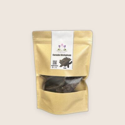Caroube Déshydratée 150g – Énergie Naturelle & Saveur Douce
