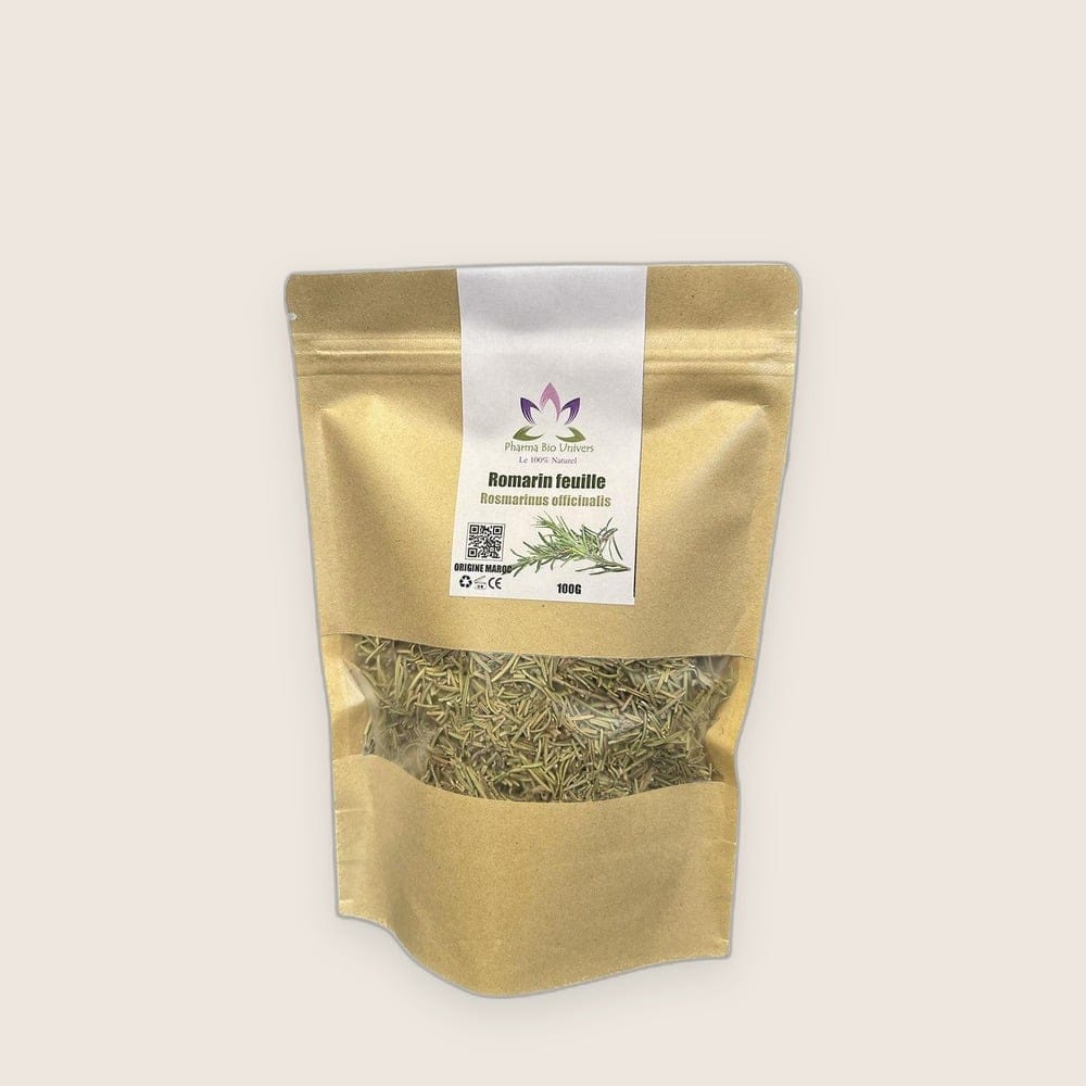 Romarin Naturel 100g – Infusion, Tisane & Saveur Gastronomique - fond neutre Romarin Naturel 100g – Infusion, Tisane & Saveur Gastronomique