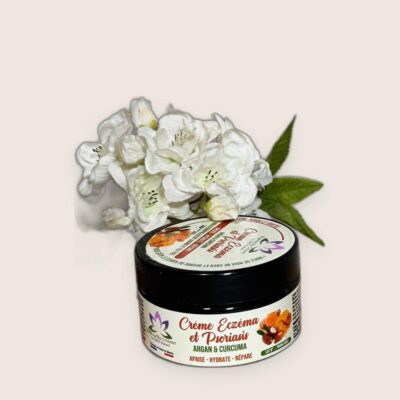 Crème Psoriasis & Eczéma – Argan & Curcuma