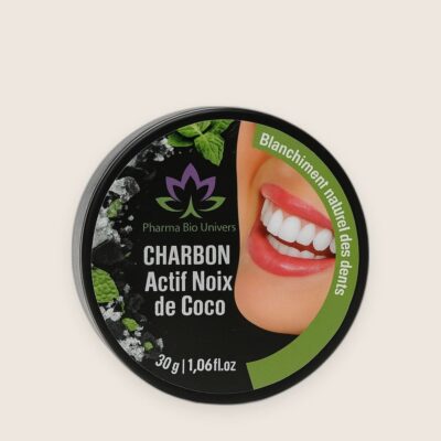 Blanchiment Dentaire Naturel – Charbon Actif de Coco 100 %