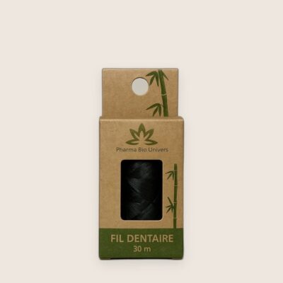 Fil Dentaire en Fibre de Bambou Biodégradable et Naturel