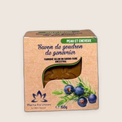 Savon Goudron 150g – Antipelliculaire, Acné & Soins Peau