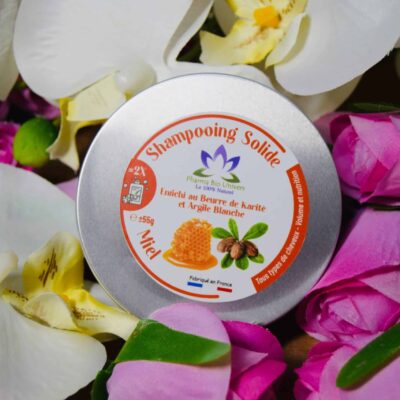 Shampoing Solide Miel – Soin Nourrissant Karité & Ghassoul
