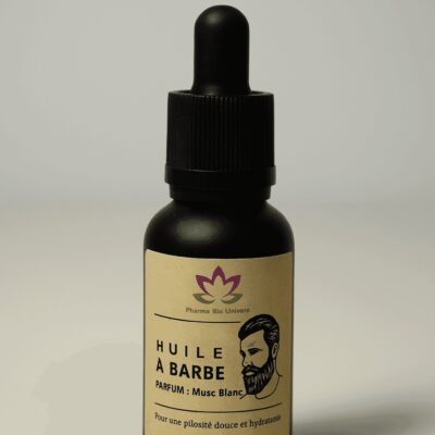 Huile à Barbe 30ml – Barbe Douce, Soin Naturel & Hydratant