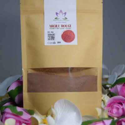 Argile Rouge 200g – Soin Naturel Peau & Cheveux