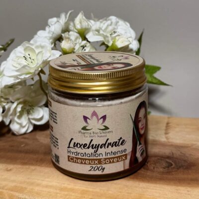 LUXEHYDRATE Cheveux Soyeux - Crème Capillaire 100% Naturelle (200 g)