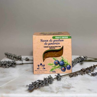 Savon Goudron 150g – Antipelliculaire, Acné & Soins Peau
