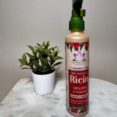 Huile de Ricin Bio 100ml – Force & Pousse des Cheveux