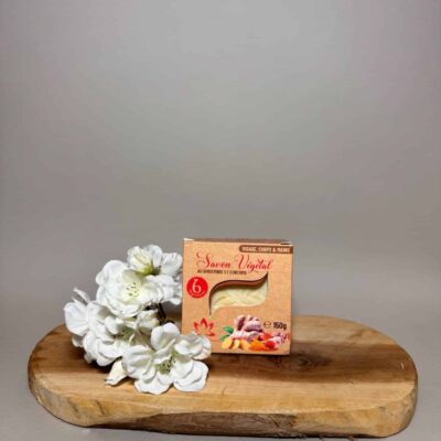 Savon Artisanal Revitalisant au Gingembre & Curcuma – Noté 100/100 sur Yuka
