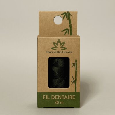 Fil Dentaire en Fibre de Bambou Biodégradable et Naturel