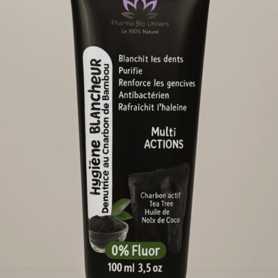 Dentifrice Sans Fluor – Blancheur & Fraîcheur Naturelle