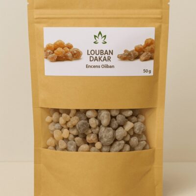 Louban DAKAR 50g – Encens Oliban Pur & Traditionnel Premium
