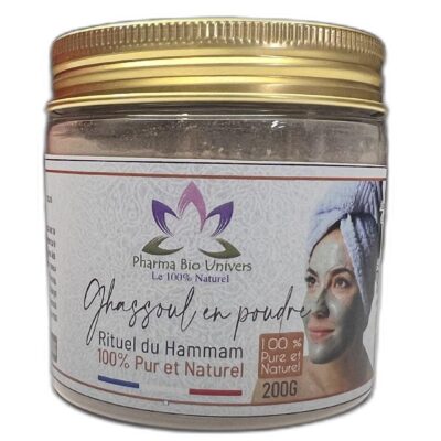 Ghassoul en Poudre – Argile 100 % Pure pour Peau & Cheveux